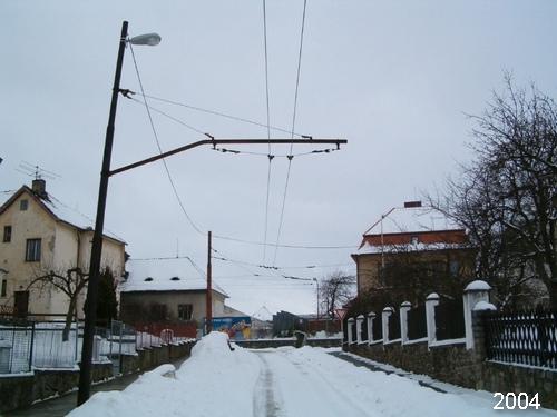 ulice U Slunce, pohled smrem na Znojemskou ulici